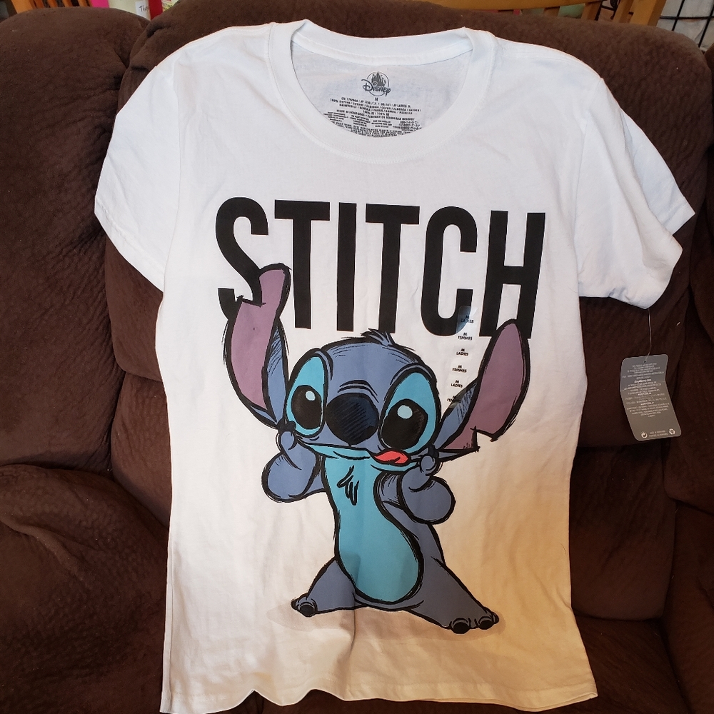 Disney stitch women's tee shirt